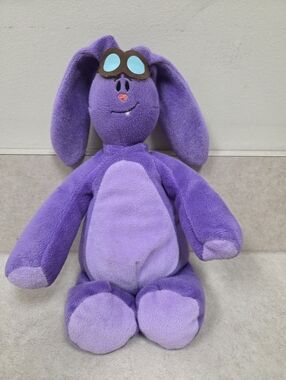 8" Kate & Mim Mim Purple Rabbit Plush by Just Play